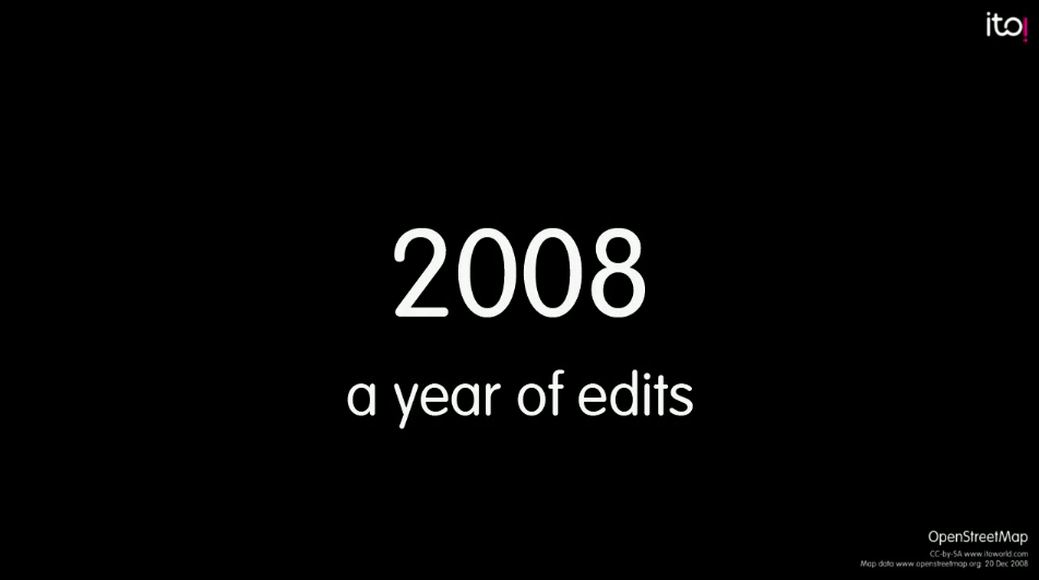 A year of edits